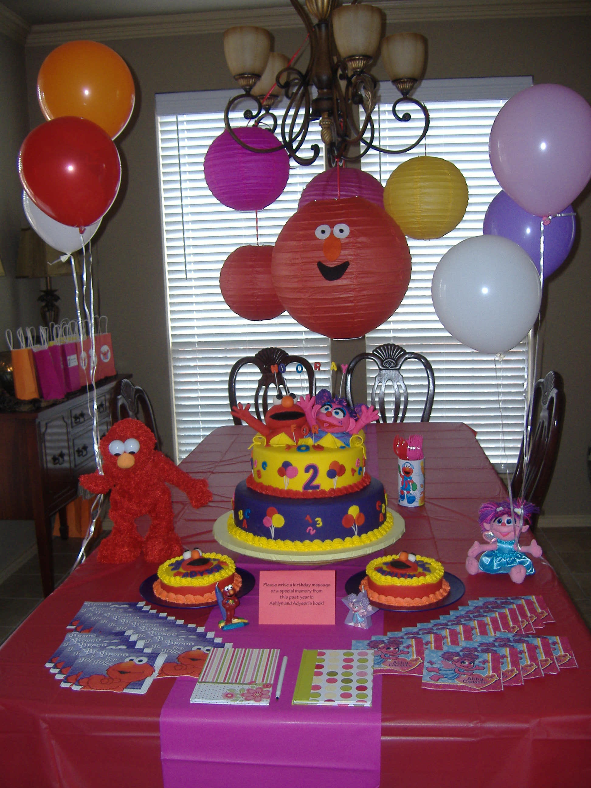 Elmo & Abby Birthday Party | Creative Party Place